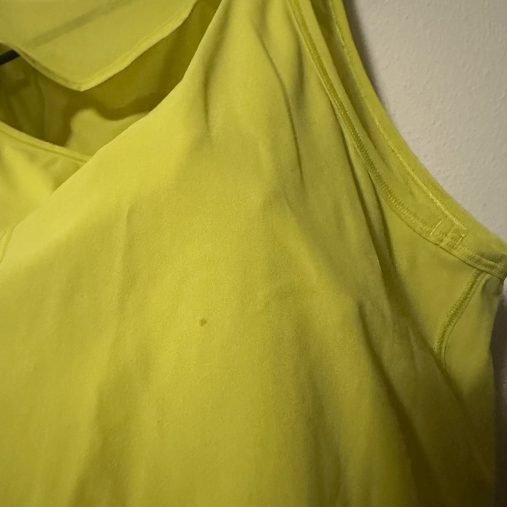 Lululemon Sculpt Tank *Cropped Yellow Pear W1CH5S fits like a 10 - Picture 8 of 8